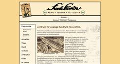 Desktop Screenshot of funkstunde.com